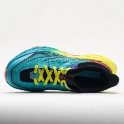 HOKA Speedgoat 5 Men's Scuba Blue/Black -fashion shoes 040546 2