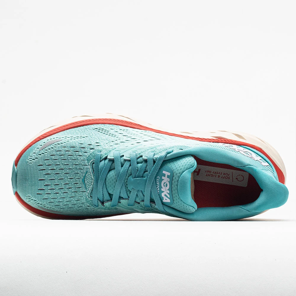 Hoka One One Clifton 8 Women's Aquarelle/Eggshell Blue 5 Hoka One One Clifton 8 Women's Aquarelle/Eggshell Blue - Image 3