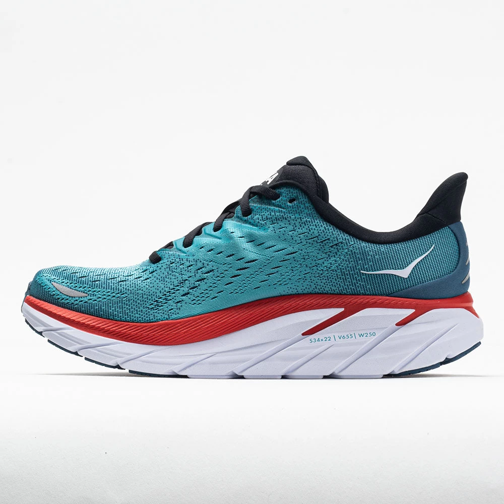 Hoka One One Clifton 8 Men's Real Teal/Aquarelle 4 Hoka One One Clifton 8 Men's Real Teal/Aquarelle - Image 2
