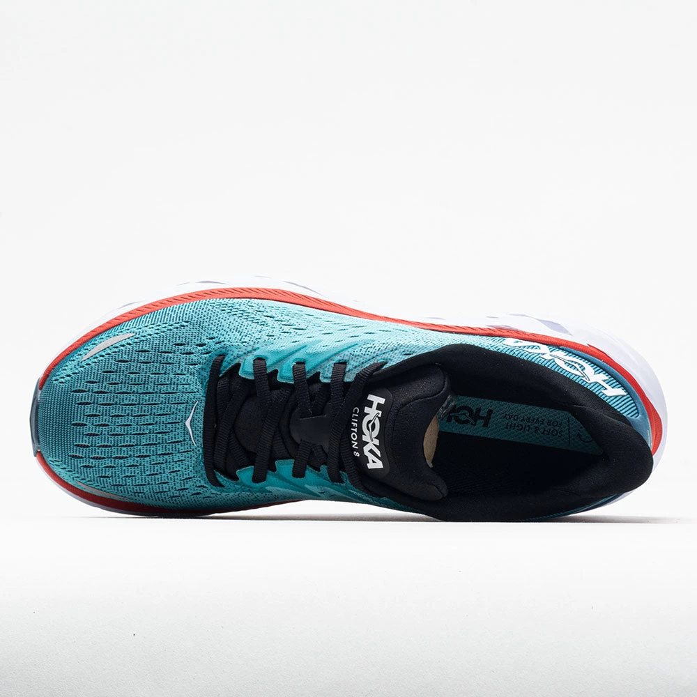 Hoka One One Clifton 8 Men's Real Teal/Aquarelle 5 Hoka One One Clifton 8 Men's Real Teal/Aquarelle - Image 3