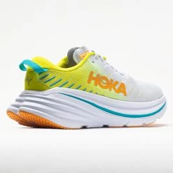 Hoka One One Bondi X Men's White/Evening Primrose -fashion shoes 046870 6