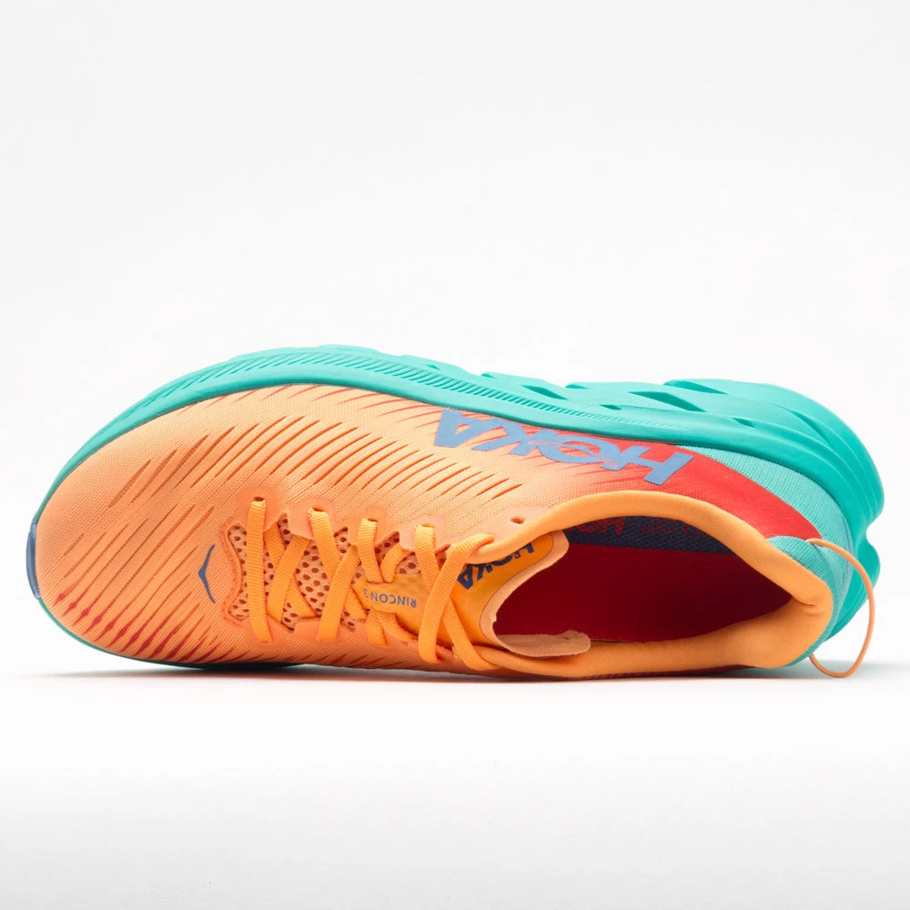 Hoka One One Rincon 3 Men's Blazing Orange/Fiesta 5 Hoka One One Rincon 3 Men's Blazing Orange/Fiesta - Image 3