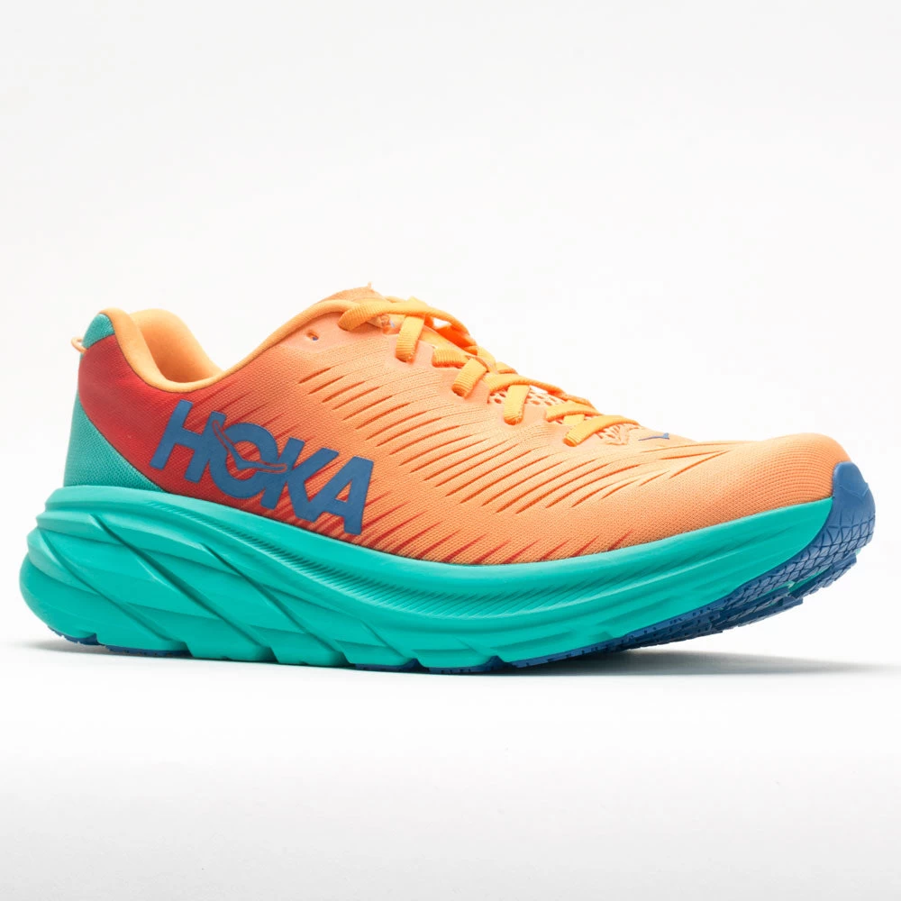 Hoka One One Rincon 3 Men's Blazing Orange/Fiesta 7 Hoka One One Rincon 3 Men's Blazing Orange/Fiesta - Image 5