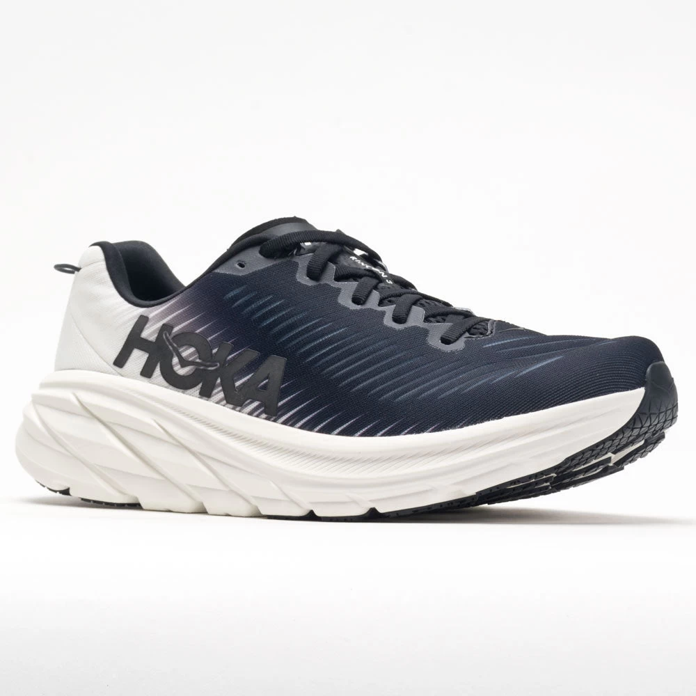 Hoka One One Rincon 3 Men's Black/White 7 Hoka One One Rincon 3 Men's Black/White - Image 5