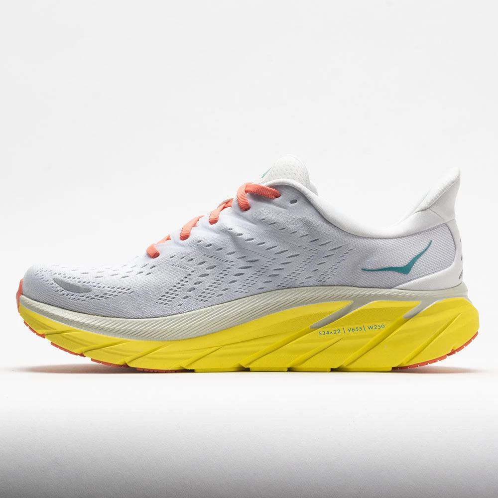 HOKA Clifton 8 Men's Blanc De Blanc/Illuminating 4 HOKA Clifton 8 Men's Blanc De Blanc/Illuminating - Image 2