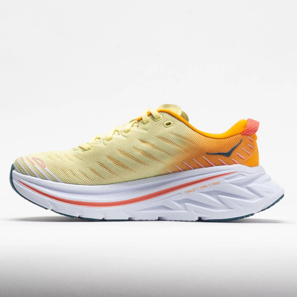 HOKA Bondi X Women's Yellow Pear/Radiant Yellow 4 HOKA Bondi X Women's Yellow Pear/Radiant Yellow - Image 2