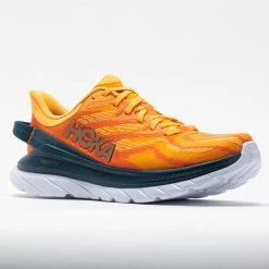 HOKA Mach Supersonic Men's Radiant Yellow/Camellia -fashion shoes 047676 5