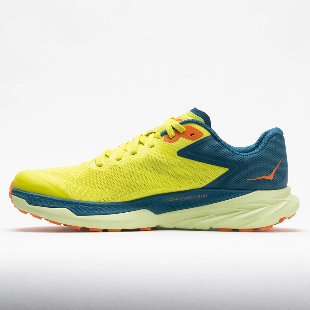 HOKA Zinal Men's Evening Primrose/Blue Coral 4 HOKA Zinal Men's Evening Primrose/Blue Coral - Image 2