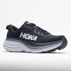 HOKA Bondi 8 Women's Black/White -fashion shoes 048477 5