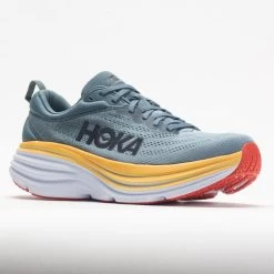 HOKA Bondi 8 Men's Goblin Blue/Mountain Spring 12 HOKA Bondi 8 Men's Goblin Blue/Mountain Spring -fashion shoes 048479 5