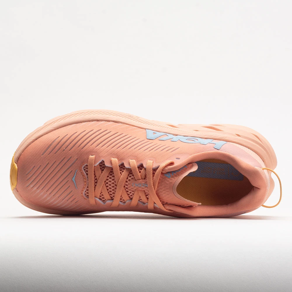HOKA Rincon 3 Women's Shell Coral/Peach Parfait 5 HOKA Rincon 3 Women's Shell Coral/Peach Parfait - Image 3
