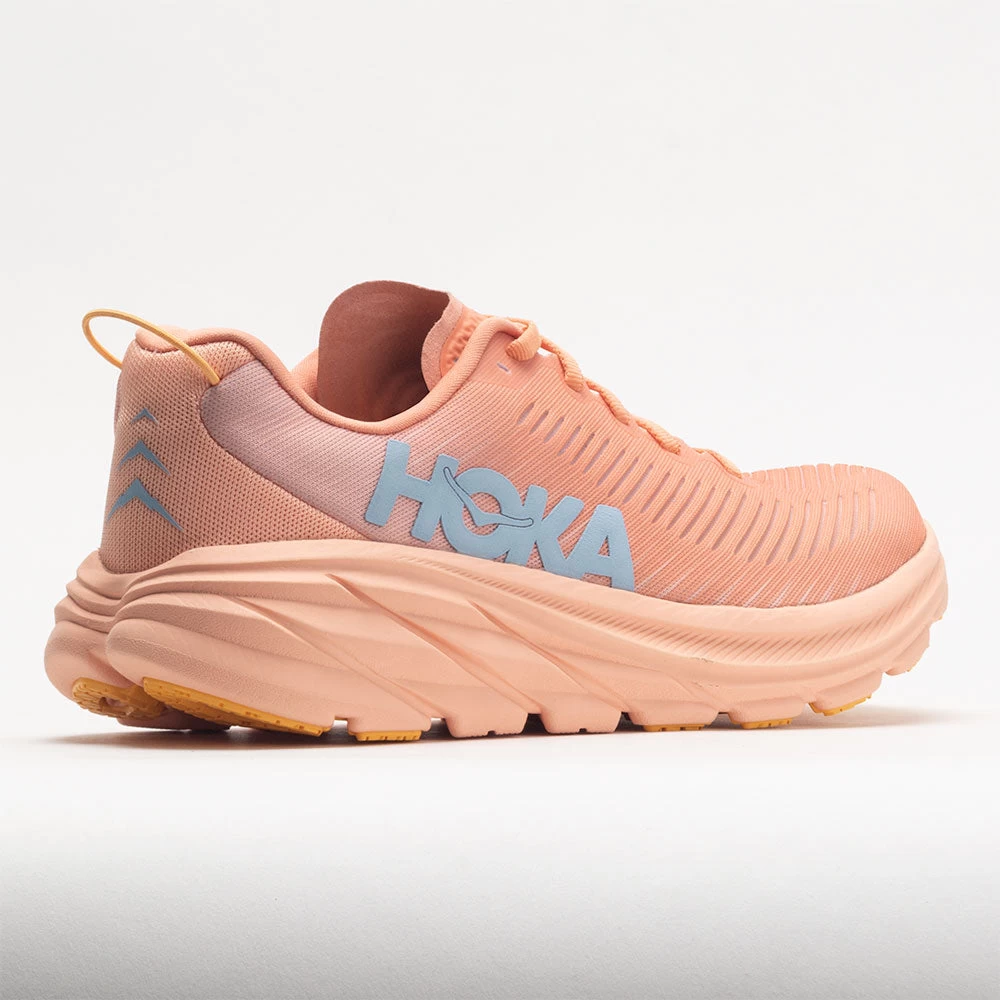 HOKA Rincon 3 Women's Shell Coral/Peach Parfait 8 HOKA Rincon 3 Women's Shell Coral/Peach Parfait - Image 6