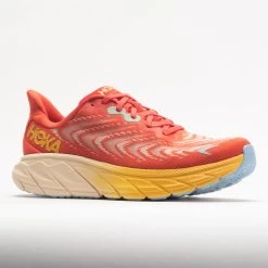 HOKA Arahi 6 Men's Fiesta/Amber Yellow -fashion shoes 048510 5