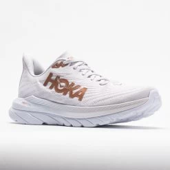 HOKA Mach 5 Men's White/Copper -fashion shoes 048547 5