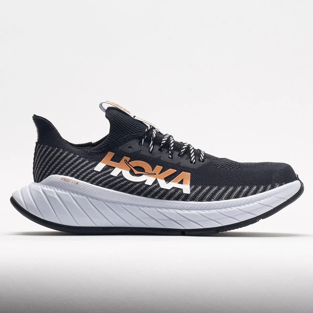 HOKA Carbon X 3 Men's Black/White 3 HOKA Carbon X 3 Men's Black/White