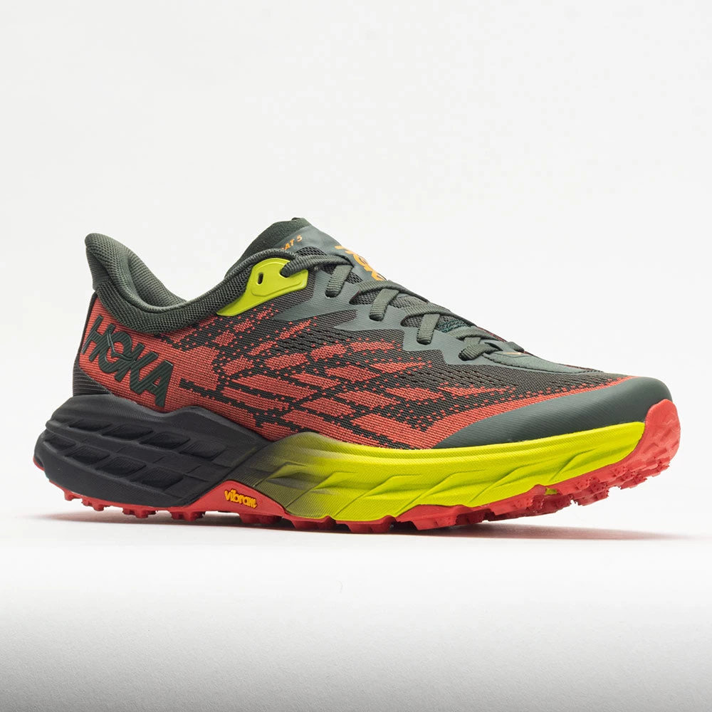 HOKA Speedgoat 5 Men's Thyme/Fiesta 7 HOKA Speedgoat 5 Men's Thyme/Fiesta - Image 5