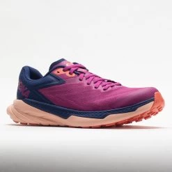 HOKA Zinal Women's Festival Fuchsia/Bellwether Blue -fashion shoes 048574 5