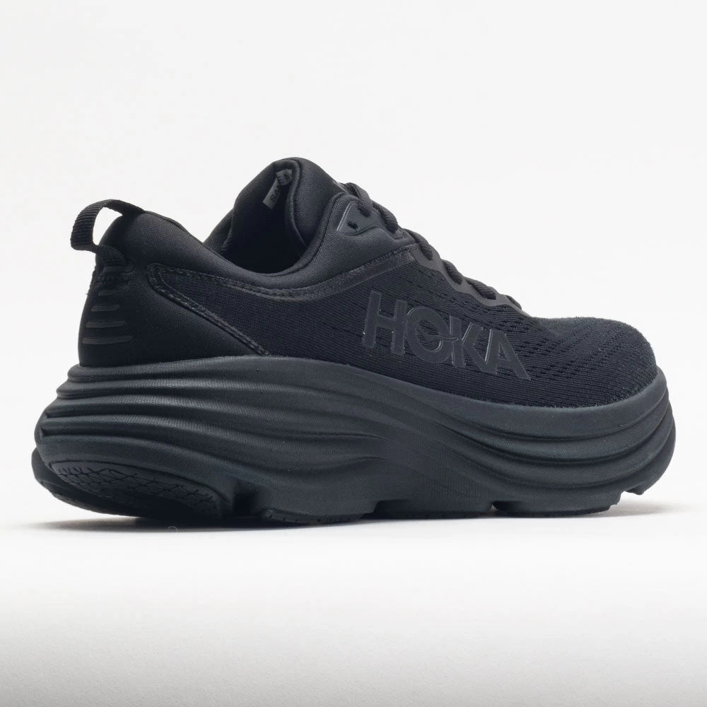 HOKA Bondi 8 Women's Black/Black 8 HOKA Bondi 8 Women's Black/Black - Image 6