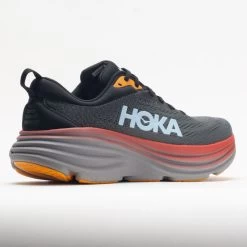 HOKA Bondi 8 Men's Anthracite/Castlerock -fashion shoes 048615 6