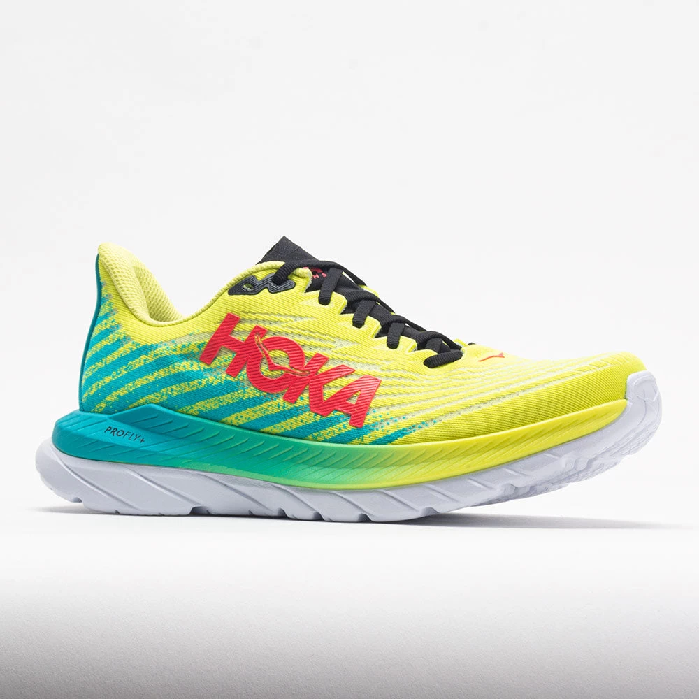 HOKA Mach 5 Men's Evening Primrose/Scuba Blue 7 HOKA Mach 5 Men's Evening Primrose/Scuba Blue - Image 5