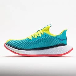 HOKA Carbon X 3 Women's Evening Primrose/Scuba Blue -fashion shoes 048631 1