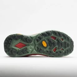 HOKA Mafate Speed 4 Men's Thyme/Fiesta -fashion shoes 048635 4