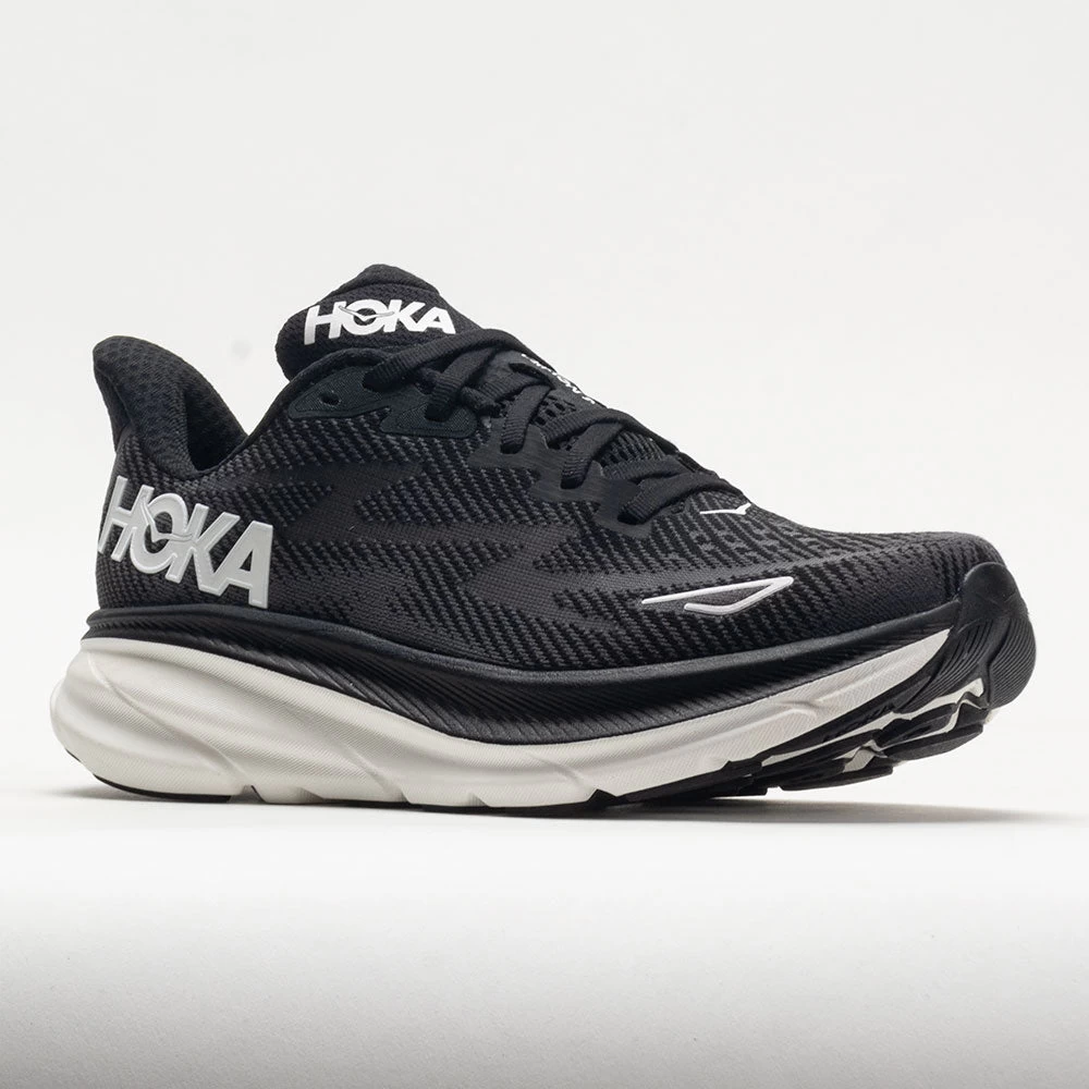 HOKA Clifton 9 Women's Black/White 6 HOKA Clifton 9 Women's Black/White - Image 5