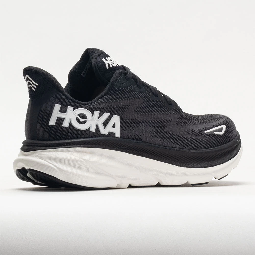HOKA Clifton 9 Women's Black/White 7 HOKA Clifton 9 Women's Black/White - Image 6