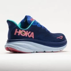 HOKA Clifton 9 Women's Bellwether Blue/Ceramic -fashion shoes 049206 6