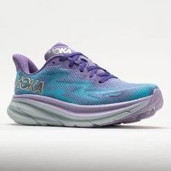 HOKA Clifton 9 Women's Chalk Violet/Pastel Lilac -fashion shoes 049208 5