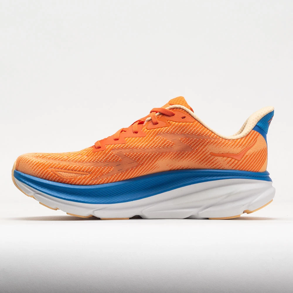 HOKA Clifton 9 Men's Vibrant Orange/Impala 4 HOKA Clifton 9 Men's Vibrant Orange/Impala - Image 2