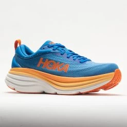HOKA Bondi 8 Men's Coastal Sky/Vibrant Orange -fashion shoes 049225 5