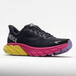 HOKA Arahi 6 Women's Black/Pink Yarrow -fashion shoes 049237 5