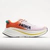 HOKA Bondi X Men's Blanc De Blanc/Flame 2 HOKA Bondi X Men's Blanc De Blanc/Flame -fashion shoes 049244 3