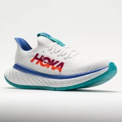 HOKA Carbon X 3 Men's White/Flame -fashion shoes 049246 5