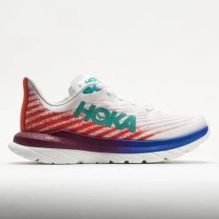 HOKA Mach 5 Men's White/Flame