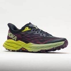 HOKA Speedgoat 5 Women's Blue Graphite/Evening Primrose -fashion shoes 049966 5