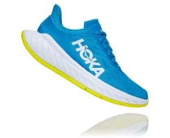 Hoka Women’s Carbon X 2 (DBCTR - Diva Blue/Citrus) -fashion shoes 0AD5FE12 C3CB 4905 9CC0 67B3F9502378