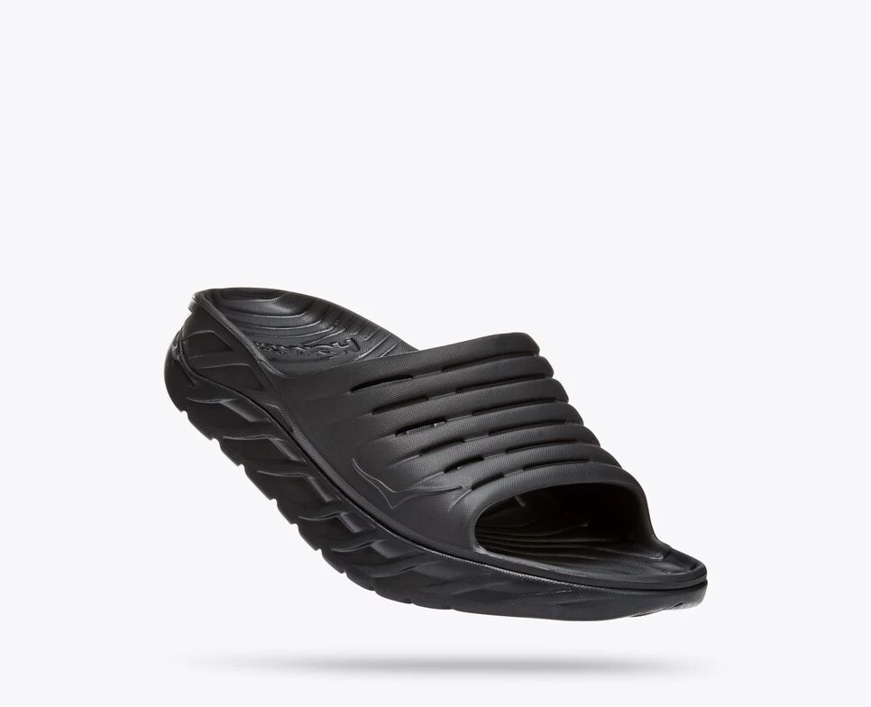 Unisex HOKA ORA Recovery Slide - 1134527-BLK 6 Unisex HOKA ORA Recovery Slide - 1134527-BLK - Image 4