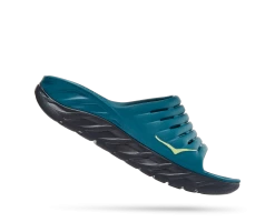 Hoka Men's Ora Recovery Slide (BCBT - Blue Coral/Butterfly) -fashion shoes 1099673 BCBT 2