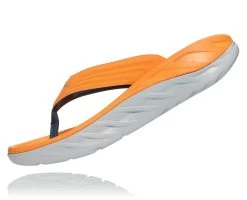 Hoka Men's Ora Recovery Flip (BOLR - Blazing Orange/Lunar Rock) -fashion shoes 1099675 BOLR 4