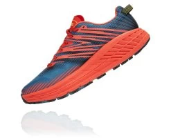 Hoka Men's Speedgoat 4 (FPBL - Fiesta/Provincial Blue) -fashion shoes 1106525 FPBL 4