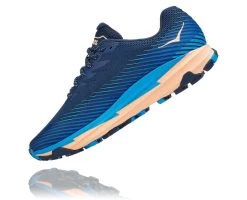 Hoka Women's Torrent 2 (IBBA-Indigo Bunting/Bleached Apricot) -fashion shoes 1110497 IBBA 4
