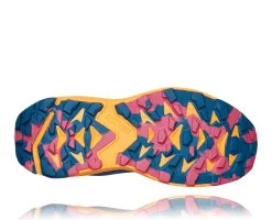 Hoka Women's Torrent 2 (MBSF - Moroccan Blue / Saffron) -fashion shoes 1110497 MBSF 6