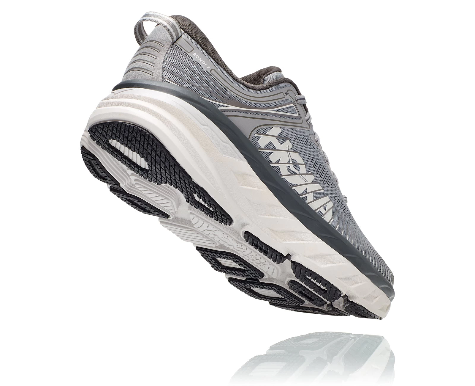 Hoka Men's Bondi 7 (WDDS - Wild Dove/Dark Shadow) 6 Hoka Men's Bondi 7 (WDDS - Wild Dove/Dark Shadow) - Image 4