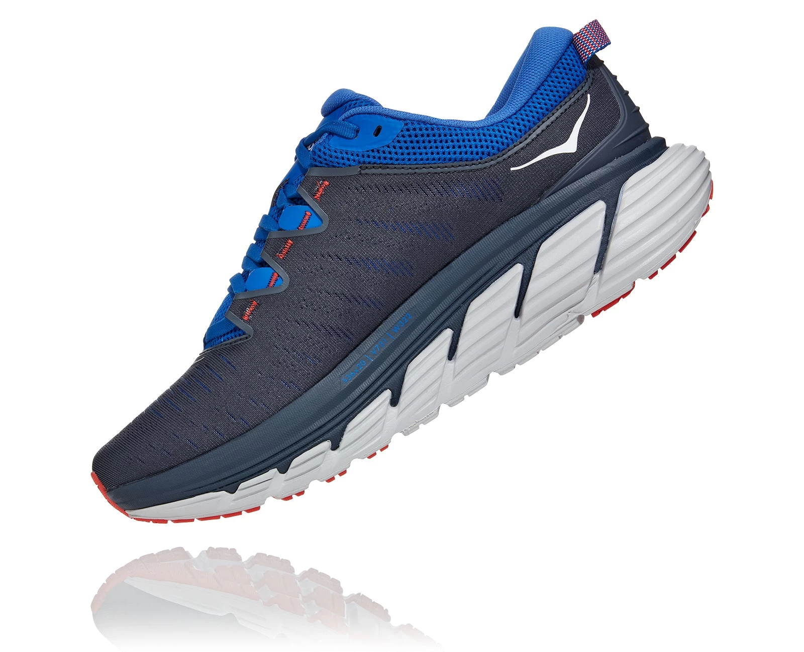 Hoka Men's Gaviota 3 (BITS - Black Iris/Turkish Sea) 5 Hoka Men's Gaviota 3 (BITS - Black Iris/Turkish Sea) - Image 3