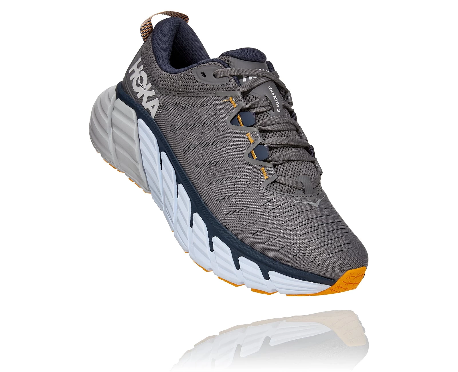 Hoka Men's Gaviota 3 (CGOB - Charcoal Gray/Ombre Blue)