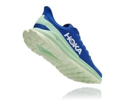 Hoka Men's Mach 4 (DBGA - Dazzling Blue/Green Ash) -fashion shoes 1113528 DBGA 3