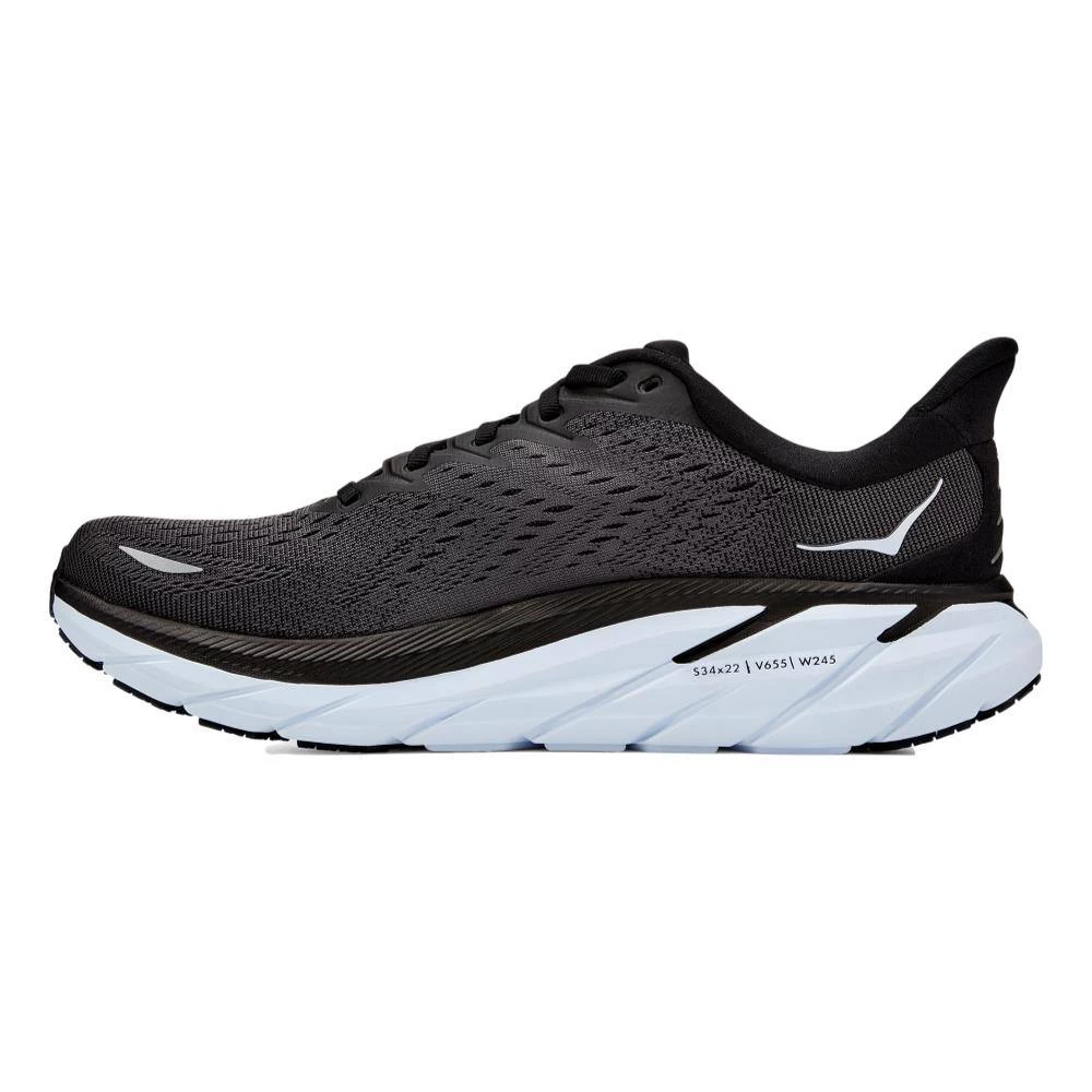 Men's HOKA Clifton 8 (Wide - 2E) - 1121374-BWHT 5 Men's HOKA Clifton 8 (Wide - 2E) - 1121374-BWHT - Image 3