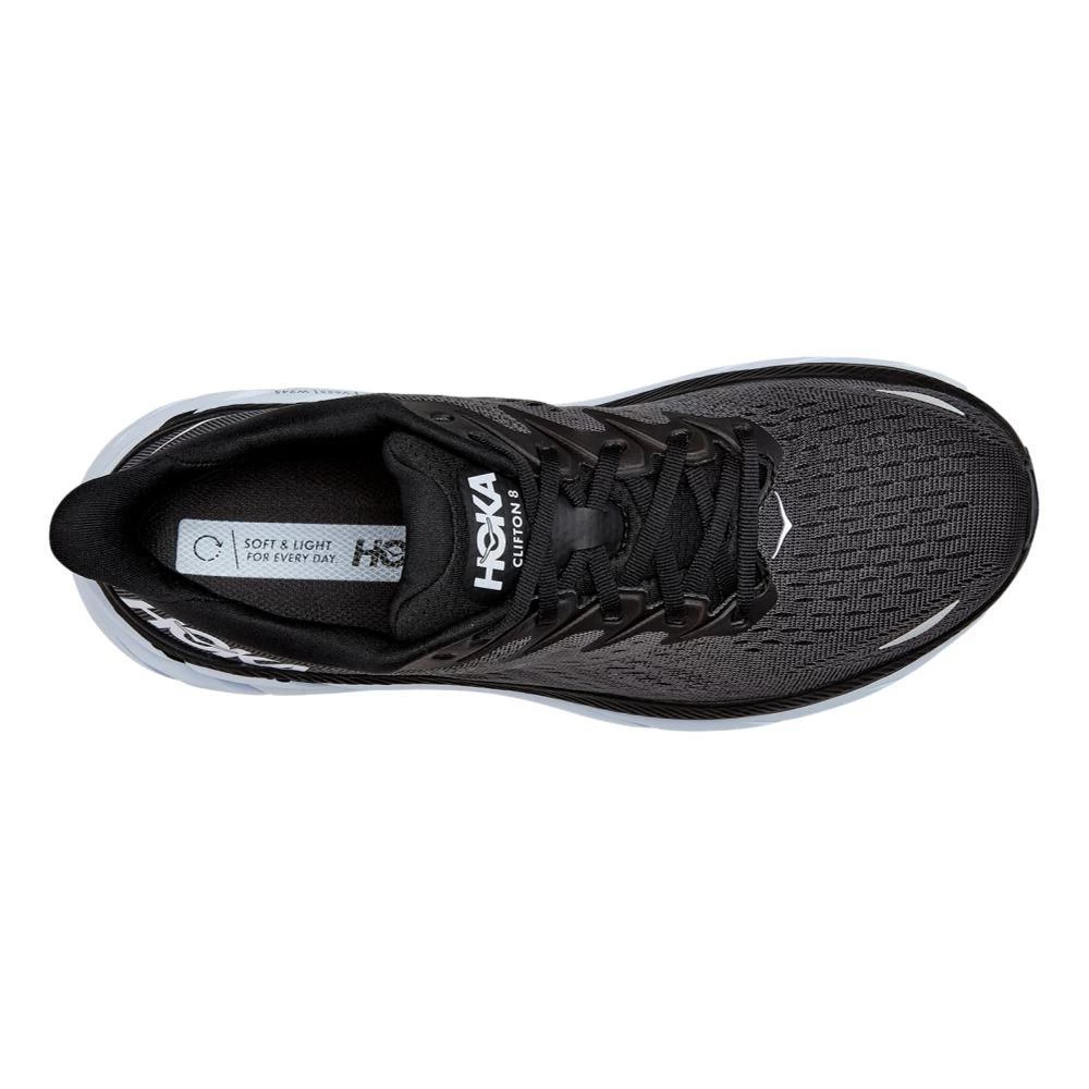 Men's HOKA Clifton 8 (Wide - 2E) - 1121374-BWHT 6 Men's HOKA Clifton 8 (Wide - 2E) - 1121374-BWHT - Image 4